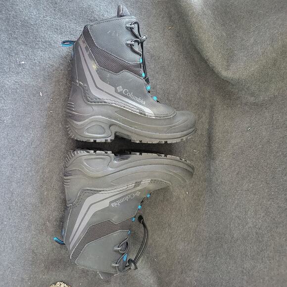 Columbia Youth Bugaboot Plus IV Omni Heat Boot Black 4 M Big Kid - Picture 2 of 8